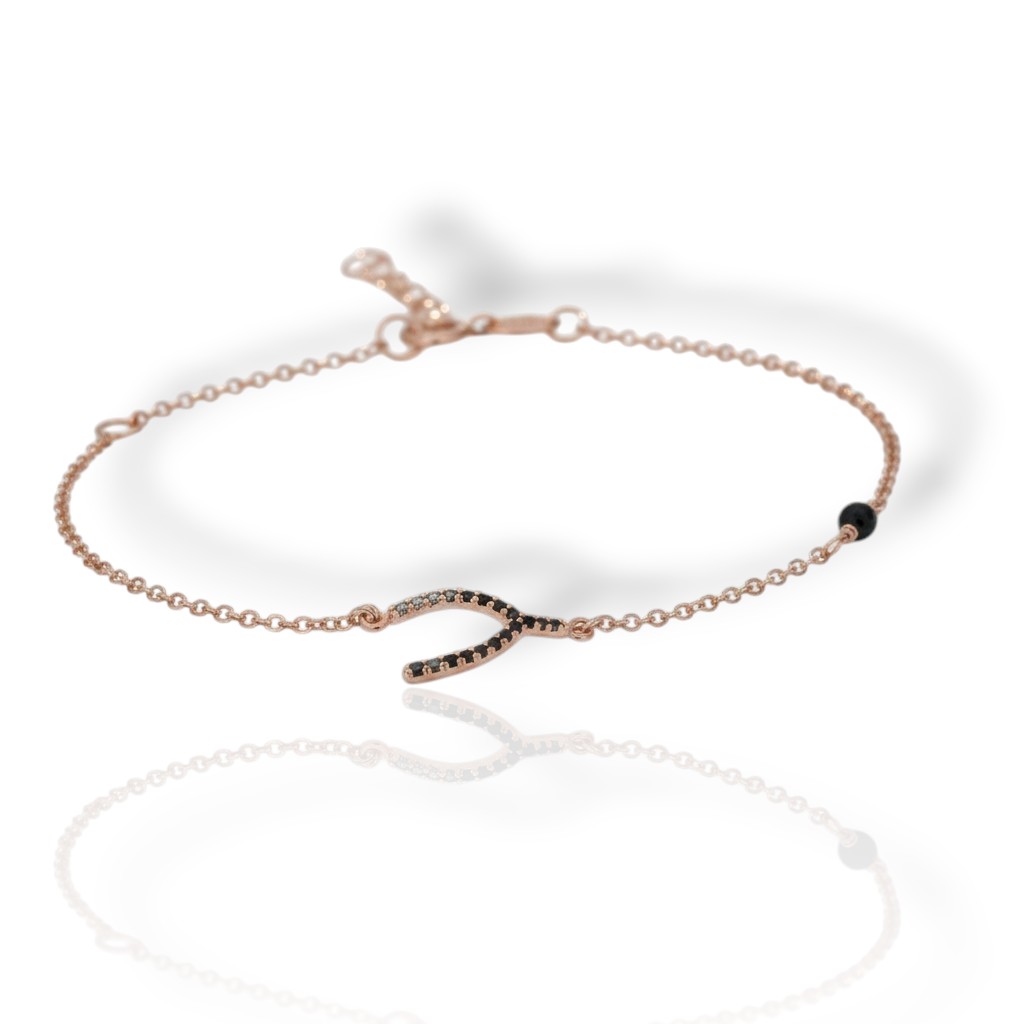 Bracciale in oro Rosa k9 (code AL2838)